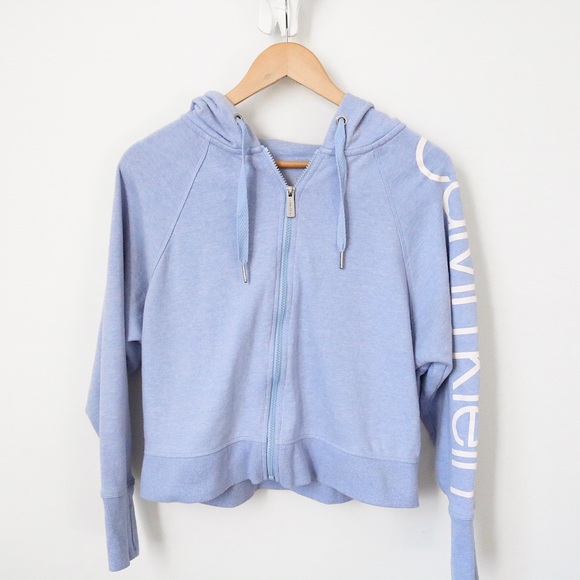 Calvin Klein Performance Baby Blue Sweater - Picture 1 of 7